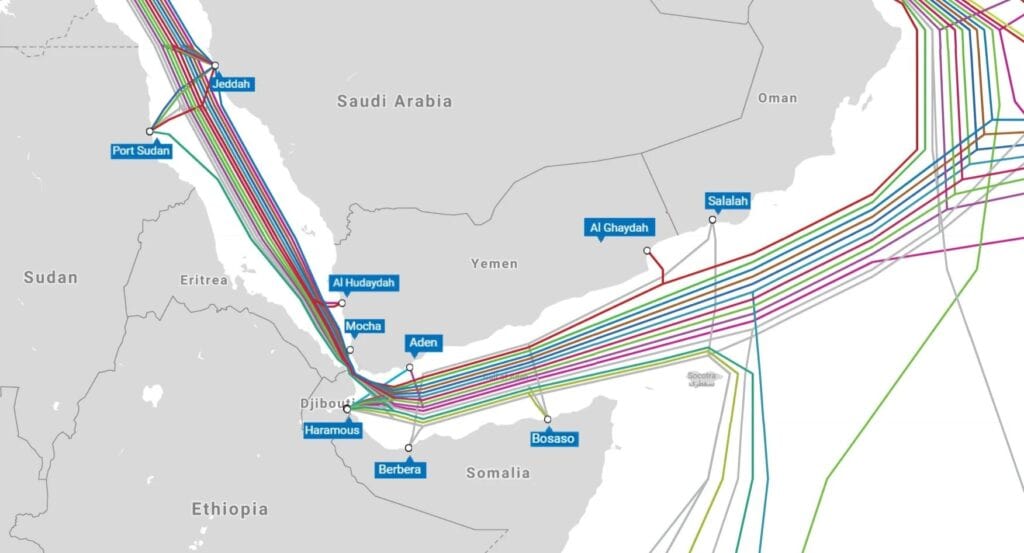 Red Sea Cable Cuts 2025
