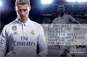 Cristiano Ronaldo's inspiration comes from more than just goals football career