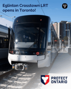 Eglinton LRT line train Toronto Line 5